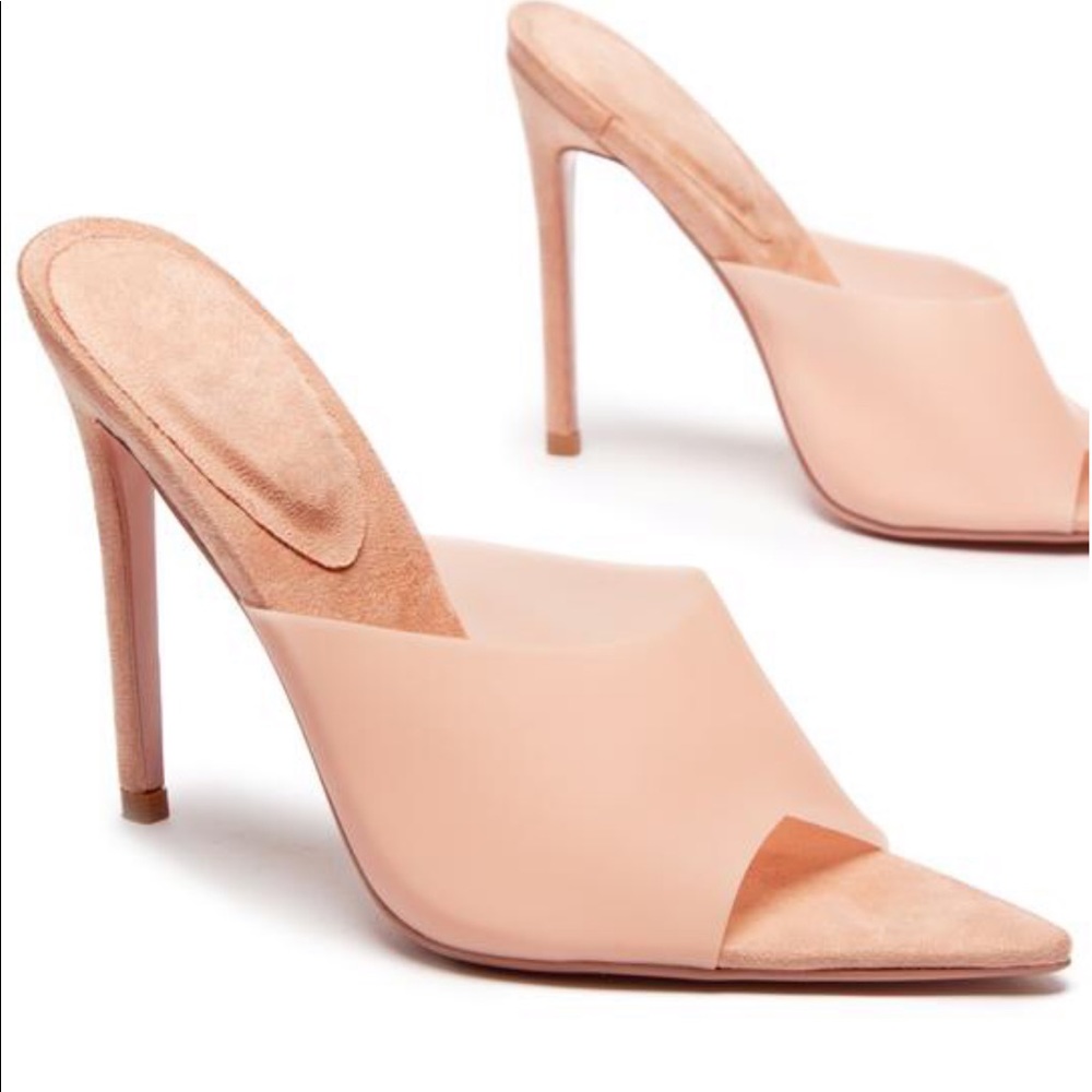 Sexy Blush Mules